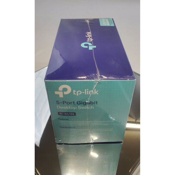 TP-Link TL-SG105 5-Port Gigabit Desktop PoE Switch - Brand New! - Picture 4 of 7